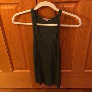 Gap army green tank top